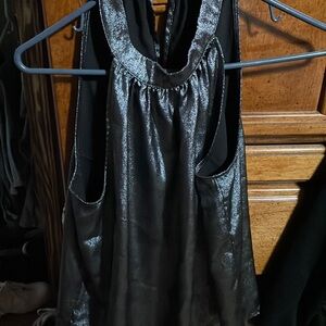 Womens shimmer Loft tank top